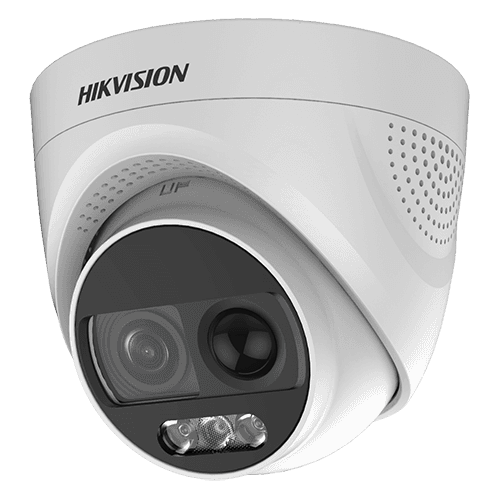 HikVision ColorVU Analog HD megfigyelő kamera, 2MP felbontás, 2.8mm objektív, Infravörös, Riasztó — imaginea 1