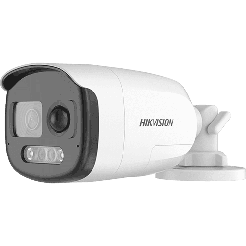 HikVision ColorVu Analóg HD Kamera, 2 MP felbontás, PIR és riasztó, 2,8 mm-es objektív, 25 FPS, 98 szög — imaginea 1
