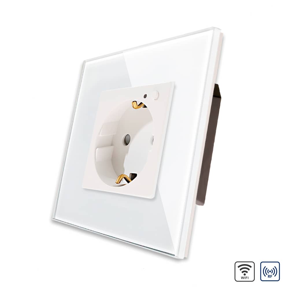 Egyes Üveg Konnektor Wi-Fi, RF433 LUXION — imaginea 1