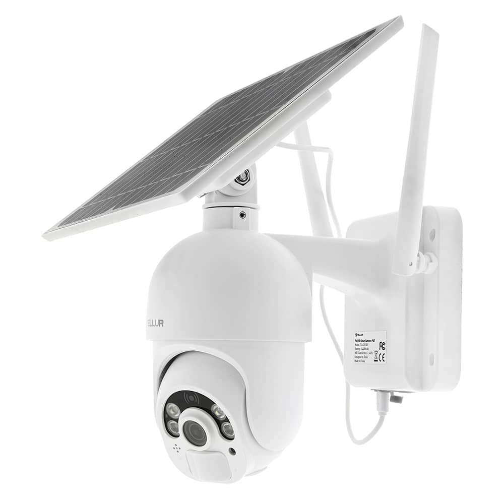 Okos Napelemes Kamera Tellur, P&T, Wi-Fi, IR, Mozgásérzékelő, 1080P — imaginea 1