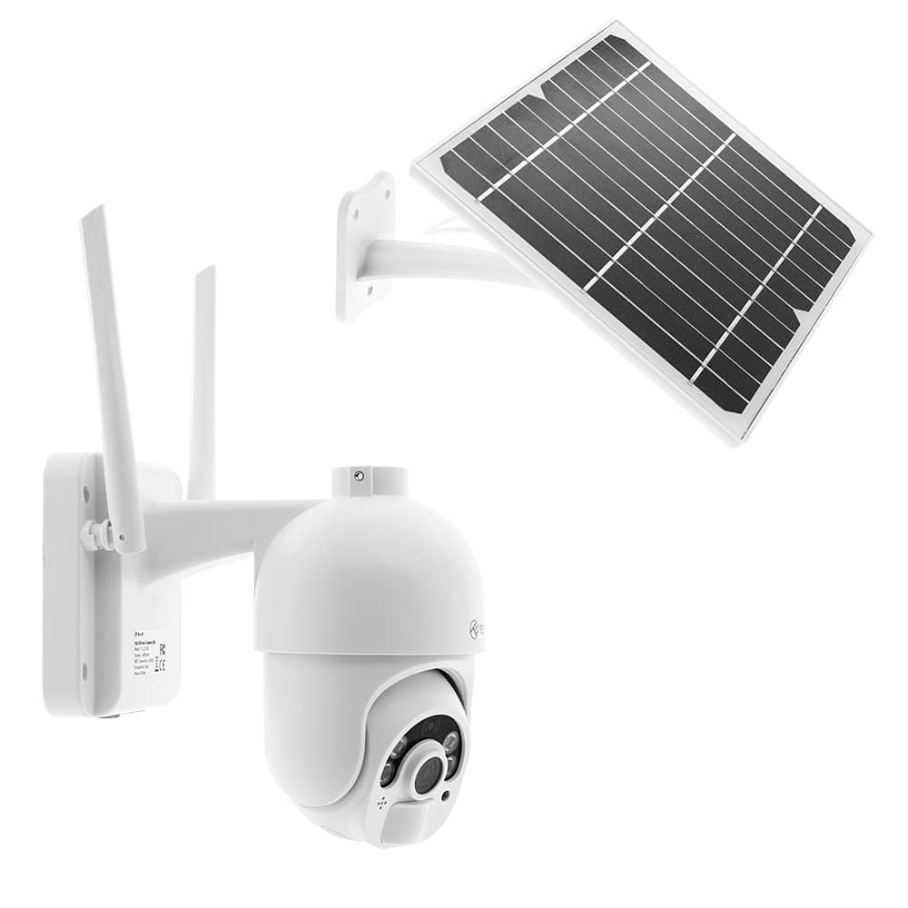 Okos Napelemes Kamera Tellur, P&T, Wi-Fi, IR, Mozgásérzékelő, 1080P — imaginea 4