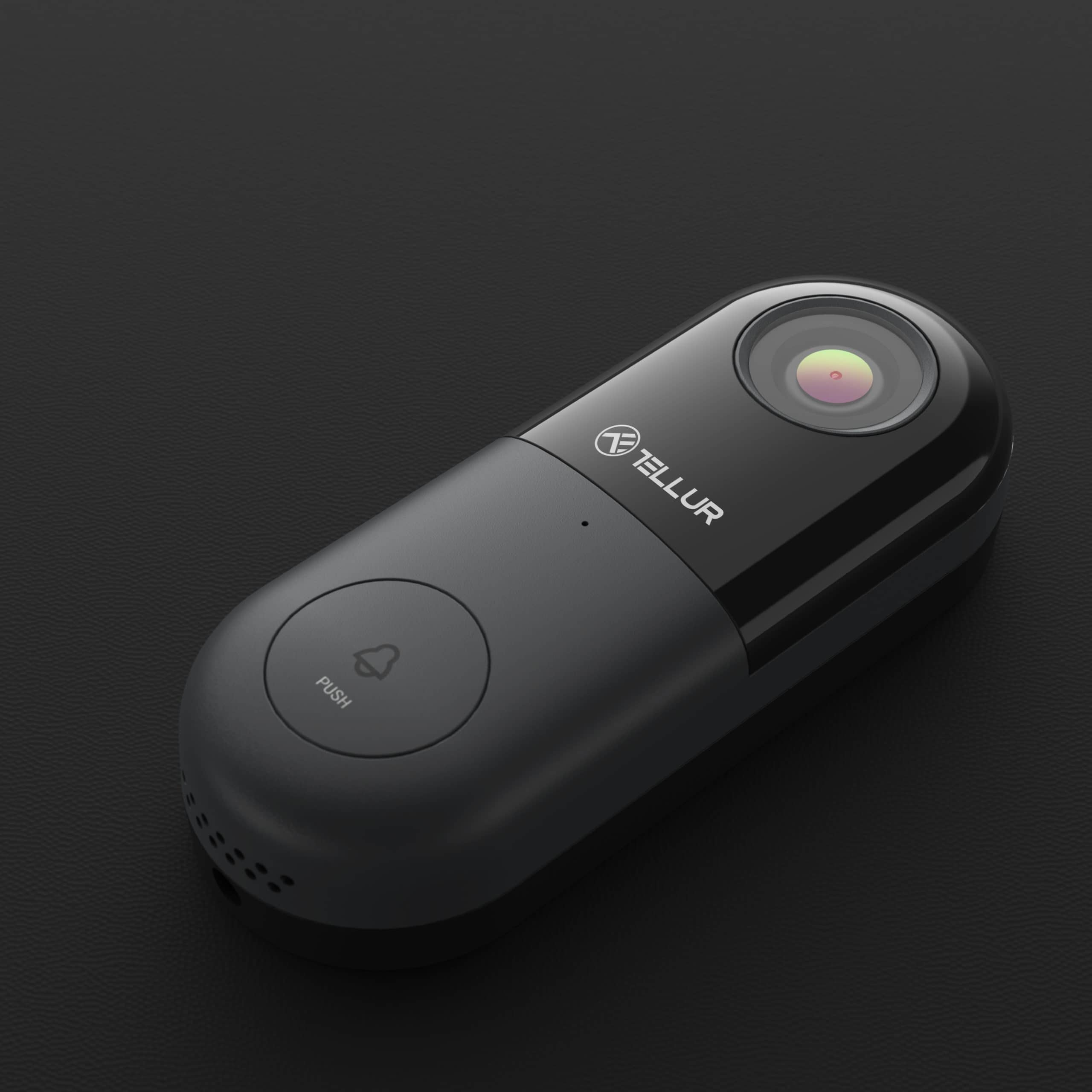 Videó Kaputelefon Vezetékes TELLUR, 1080P, Infravörös 130°, Wi-Fi, microSD foglalat — imaginea 7