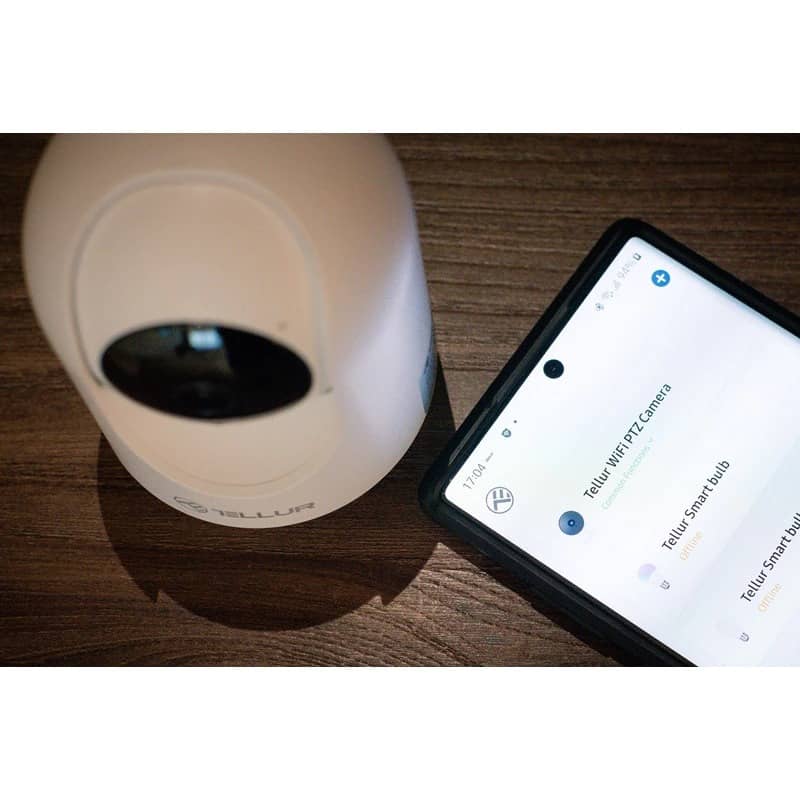 Tellur Beltéri Okos Kamera, 3MP, Ultra HD, Night Vision, PIR érzékelő, PTZ — imaginea 5