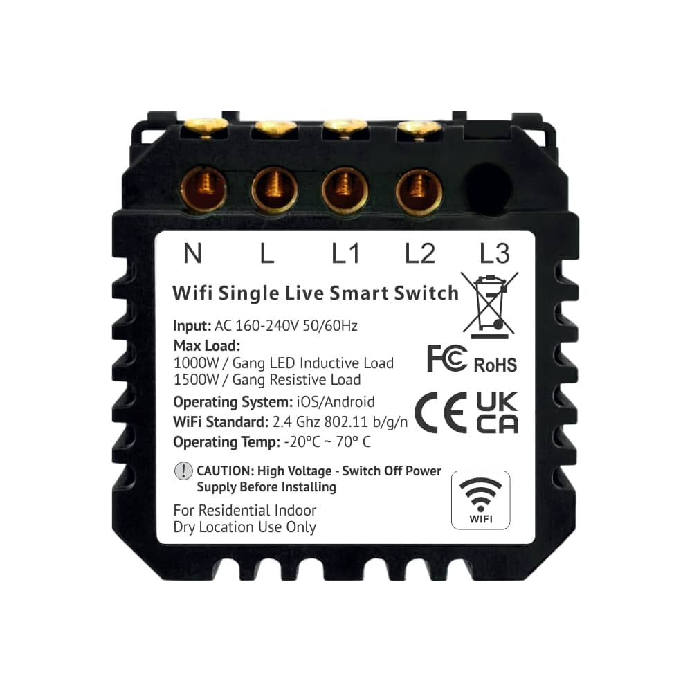LUXION Dupla Wi-Fi Érintőkapcsoló Modul — imaginea 4