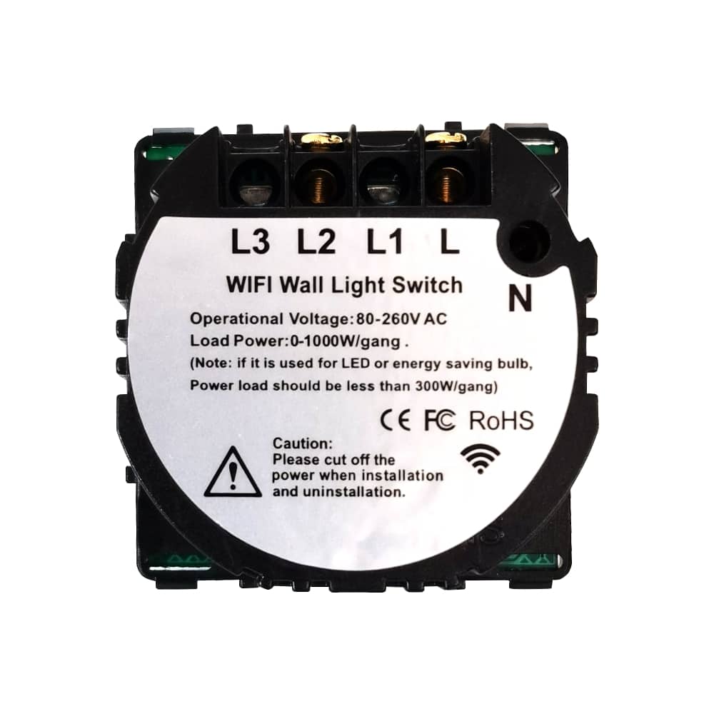 LUXION Egyszerű Wi-Fi + RF433 Érintőkapcsoló Modul — imaginea 4