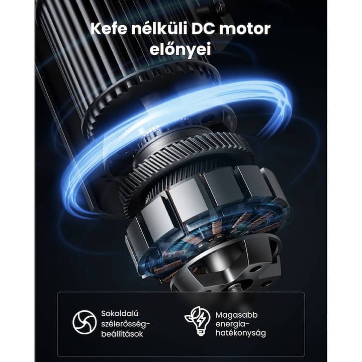 Toronyventilátor Dreo, Nomad DR-HTF014, 4 Üzemmód, 8 Sebességfokozat és 8 órás időzítő, 90°-os oszcillálás, 25 dB, Fekete — imaginea 6